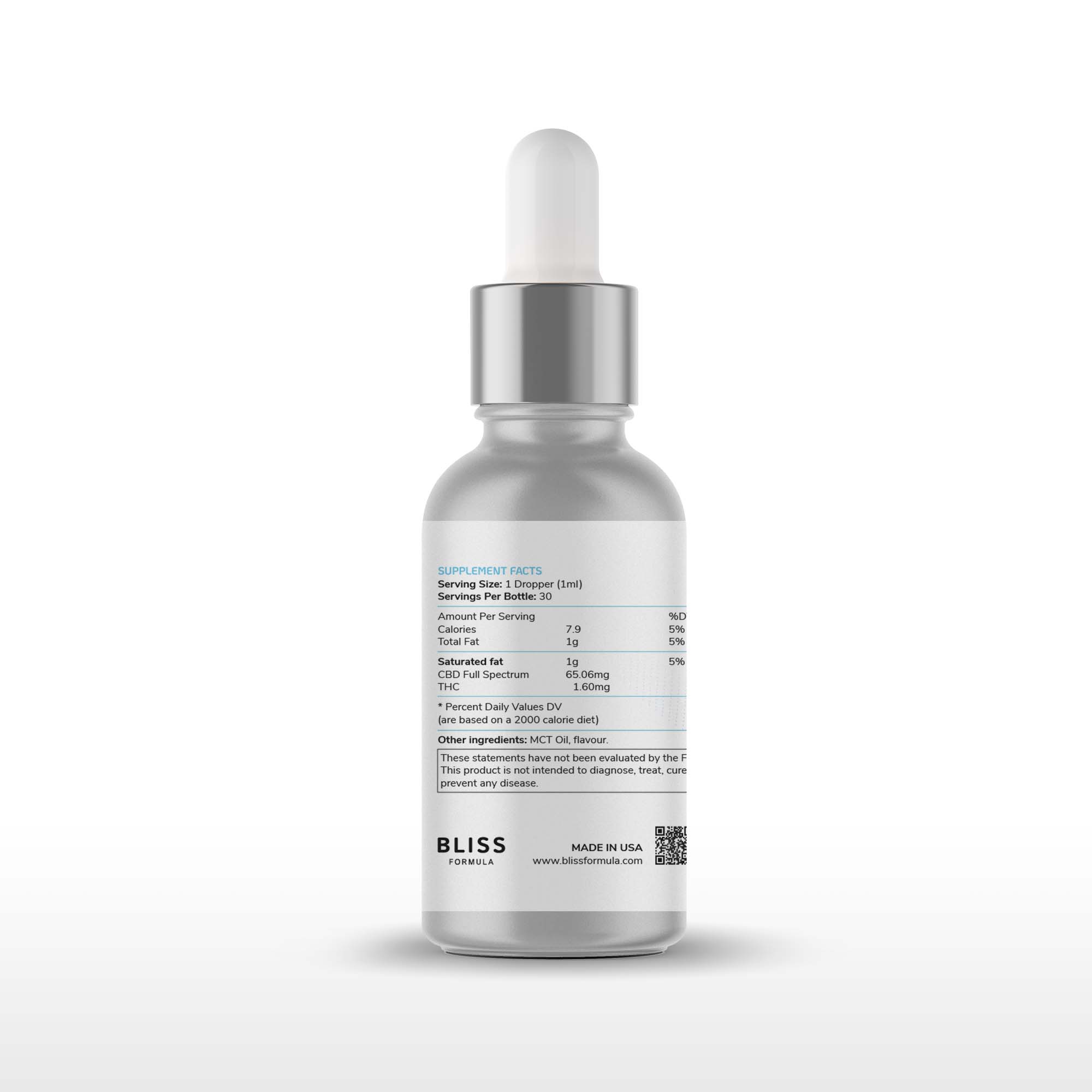 SPECTRUM® 30ml Tincture (2000mg Full Spectrum CBD)
