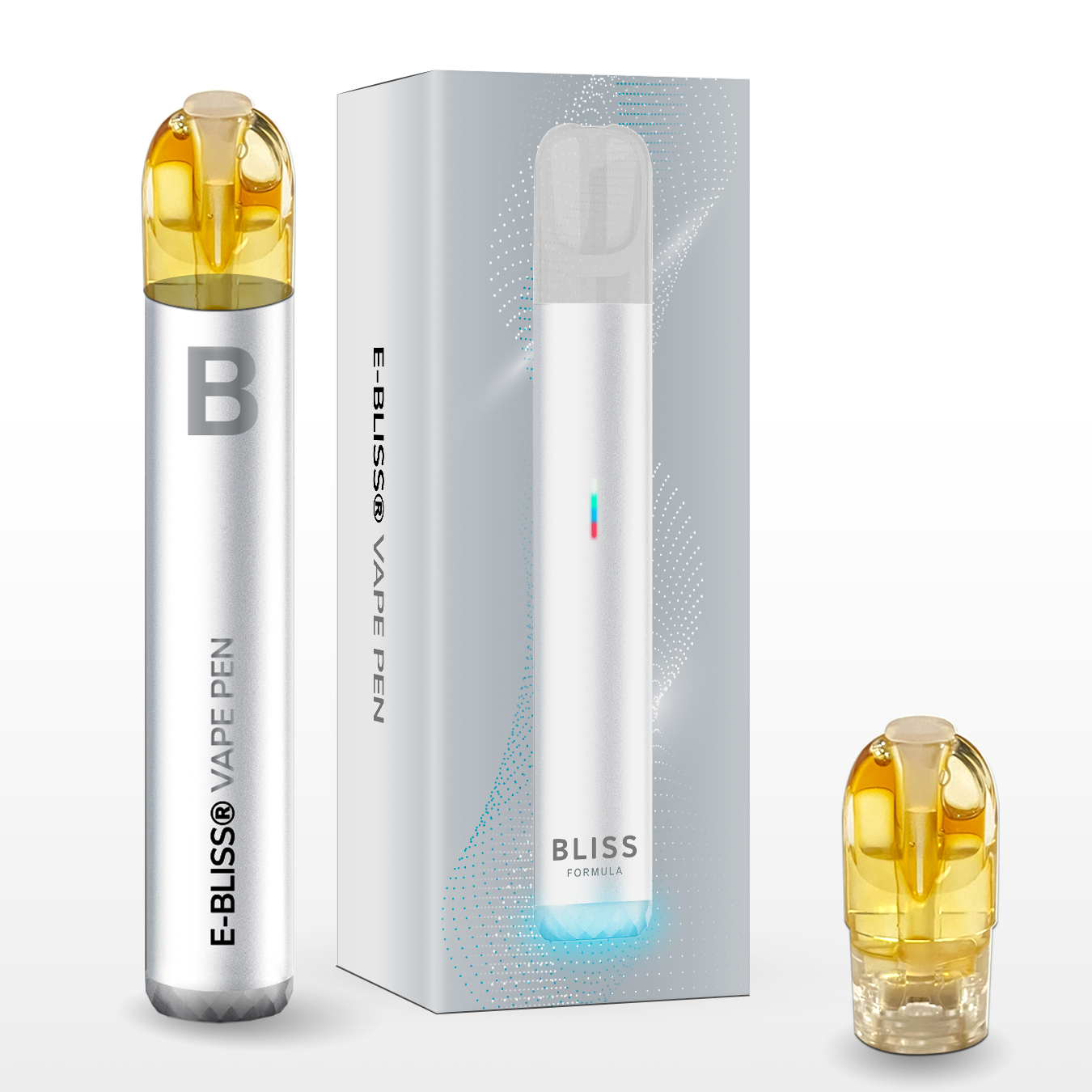 STARTER PACK TWO | CBD 1 x E-BLISS® Vape Pen + 2 x E-BLISS® Vape Pod